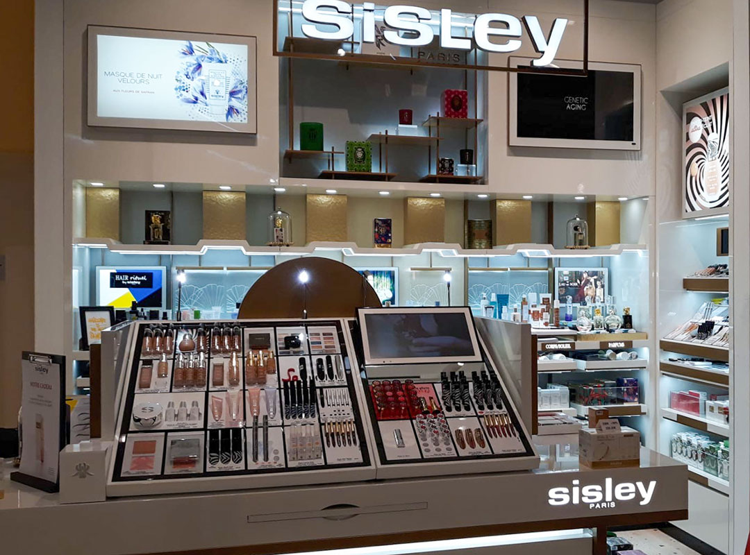 Stand Sisley Galeries Lafayette Luxembourg