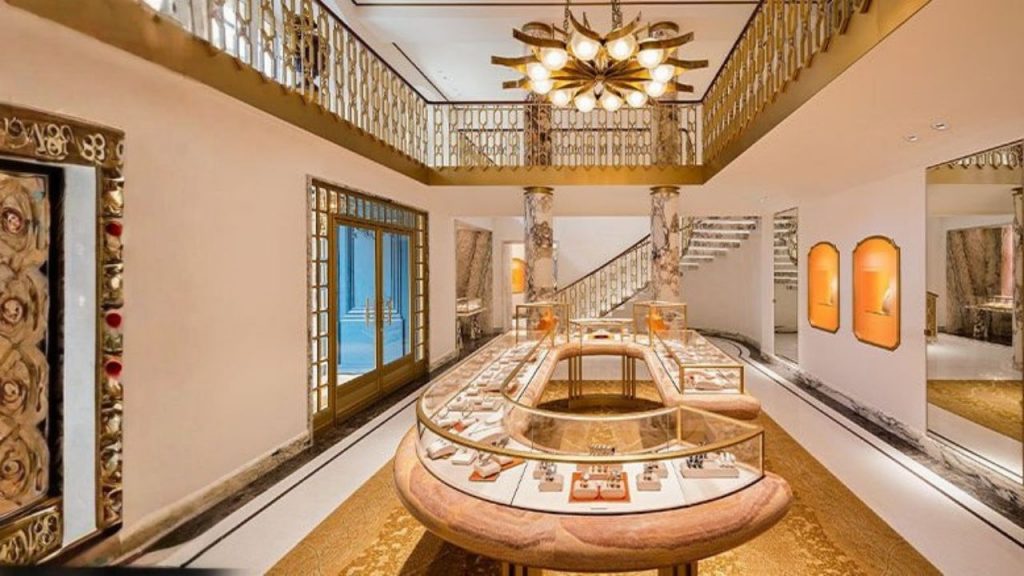 arquitectura interior y diseño de espacios en joyerías de lujo