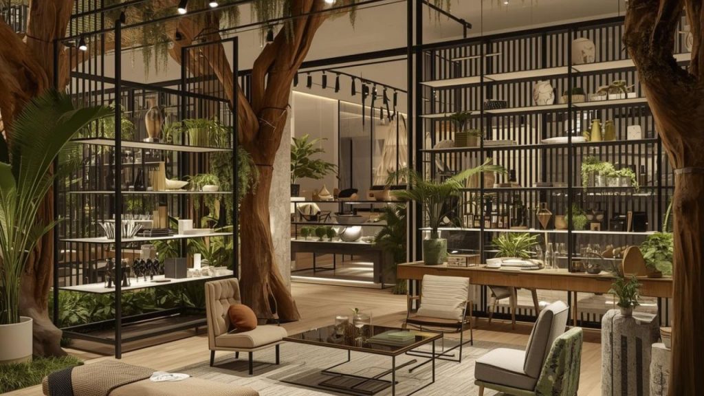 ¿Qué materiales se utilizan en retail sostenible?