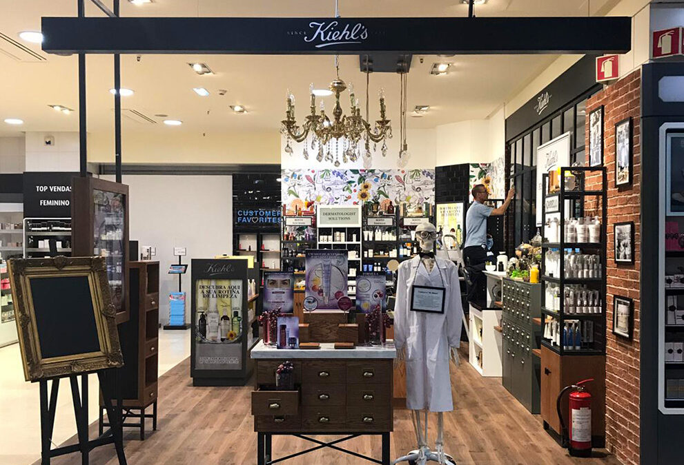 Kiehl´s corner at Gaia Shopping (Porto)