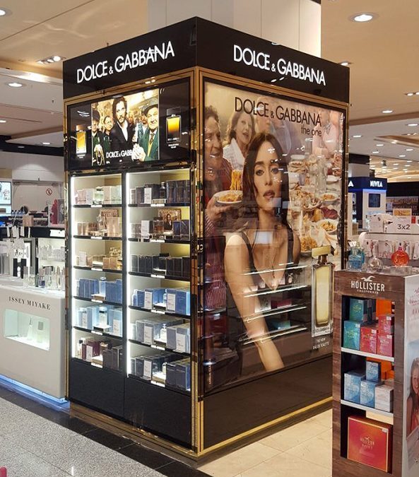 Dolce & Gabbana Column – El Corte Inglés (Pamplona-Spain)