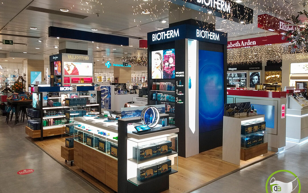 Stand Biotherm El Corte Inglés Goya (Madrid)