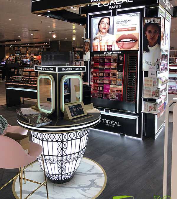 L´oreal Paris Retail Corner – El Corte Inglés Diagonal (Barcelona-Spain)