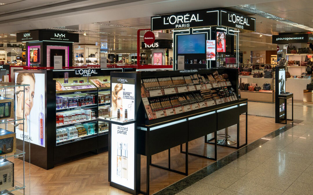 L´Oréal Paris corner El Corte Inglés (Lisbon)