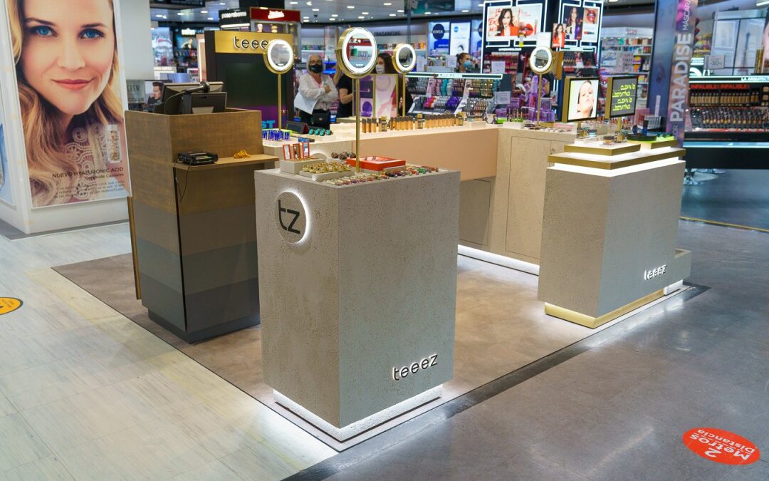 Corner Teeez Cosmetics para El Corte Inglés: así innovamos con nuevos materiales