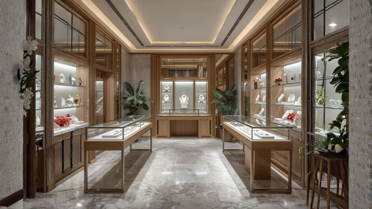 Diseño de espacios en joyerías: cómo las grandes marcas construyen su lenguaje