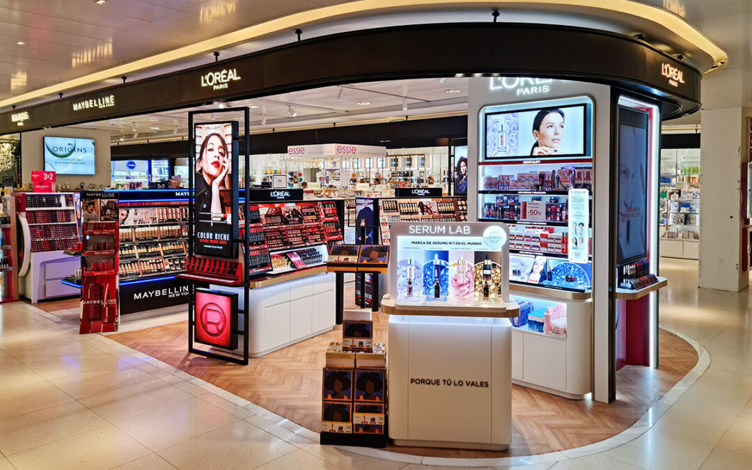 Stand L´Oreal Paris El Corte Inglés Castellana (Madrid)