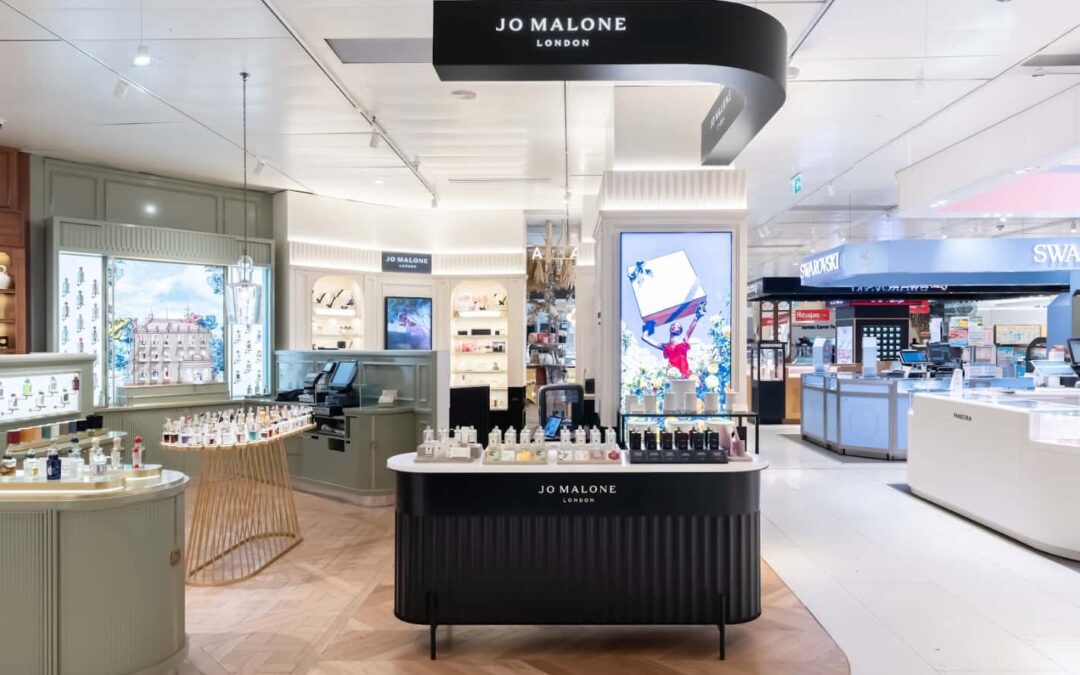 Stand Jo Malone Corte Inglés Plaza Cataluña, Barcelona